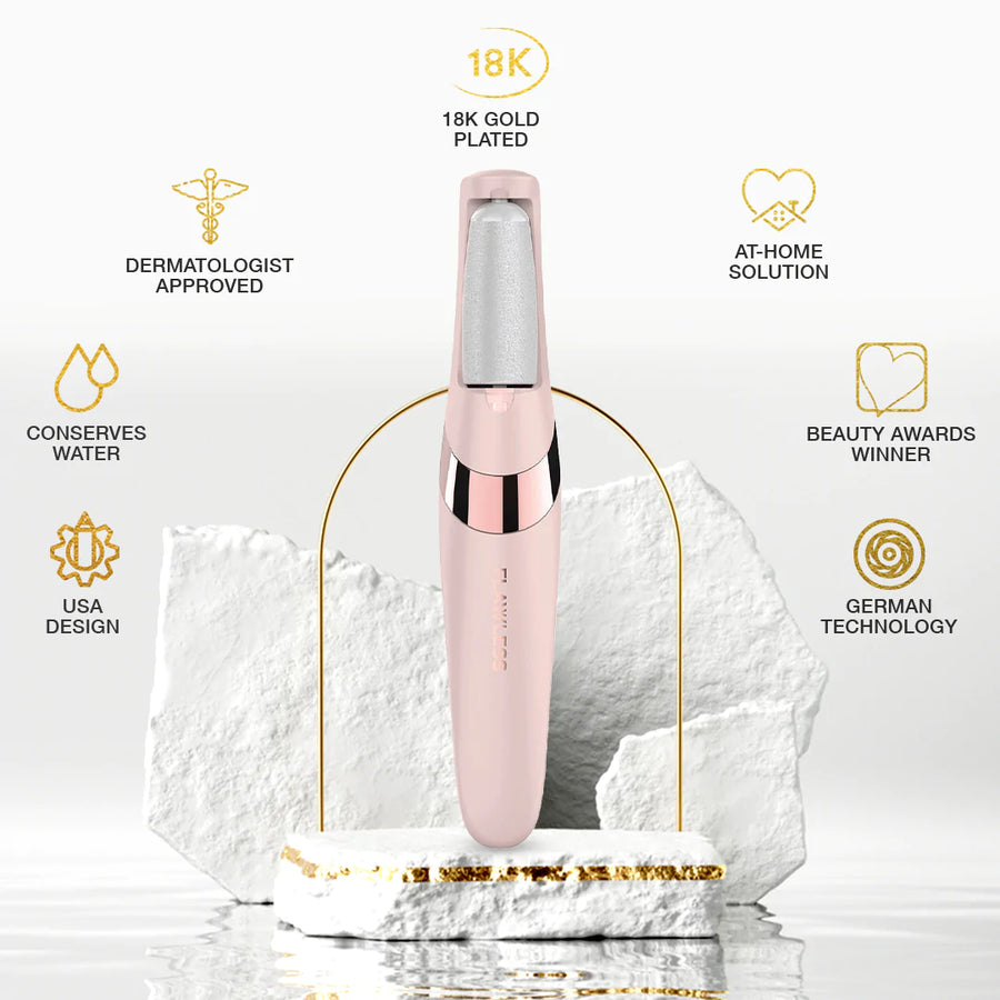 Rechargeable Electric Pedicure Tool for Smooth Feet: Dead Skin Remover & Cracked Heel Care