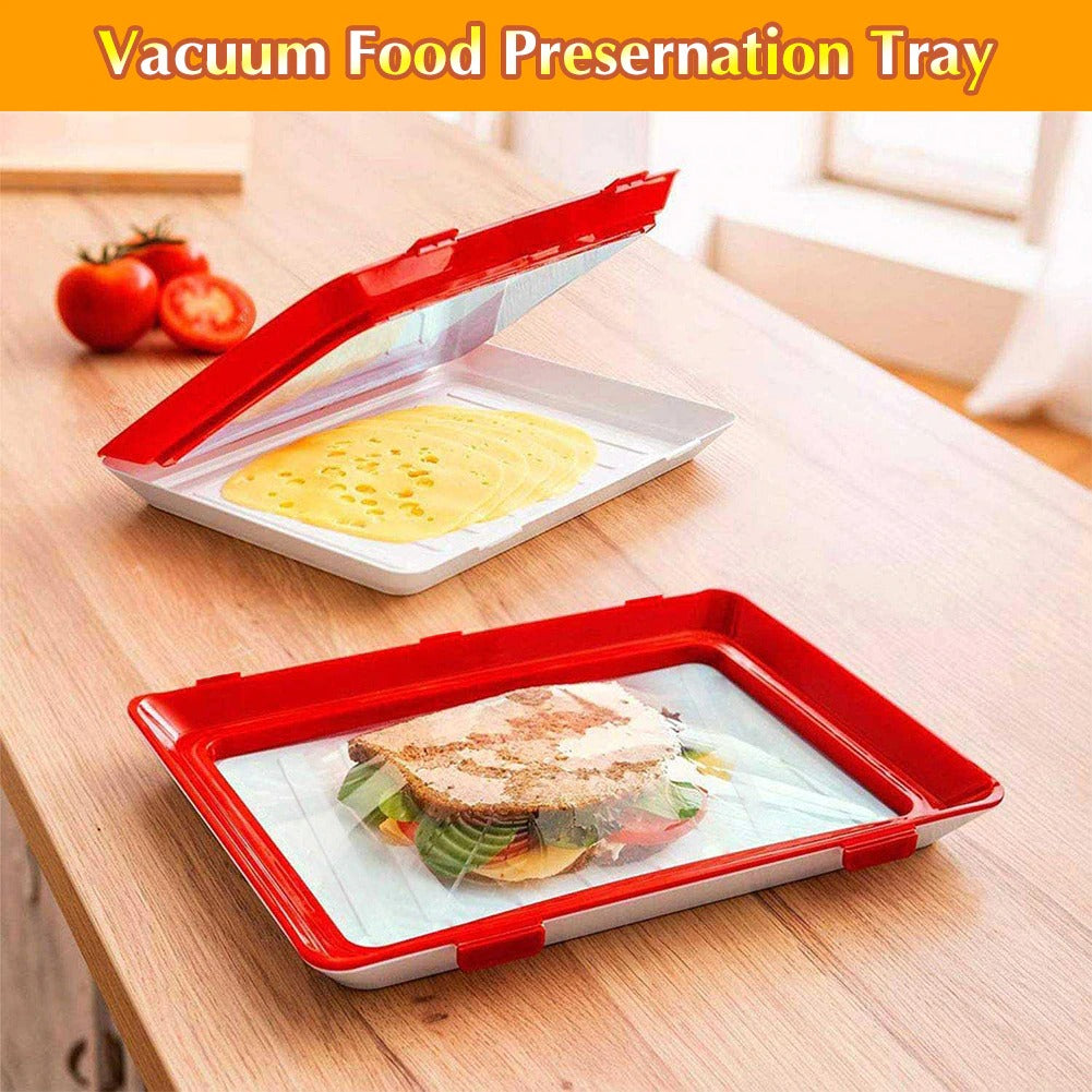 Stackable Food Preservation Tray