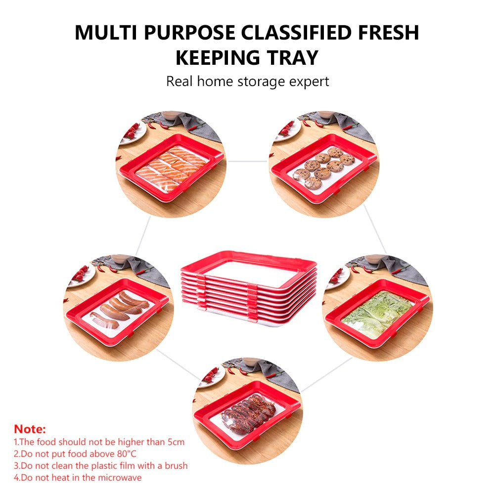 Stackable Food Preservation Tray