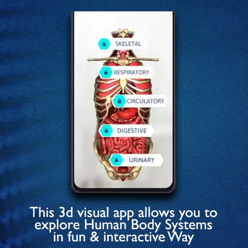 ✨Educational Anatomy AR 4D -Virtual T-Shirt