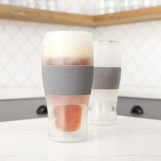 Host Beer Freeze Cooling Pint in Gray