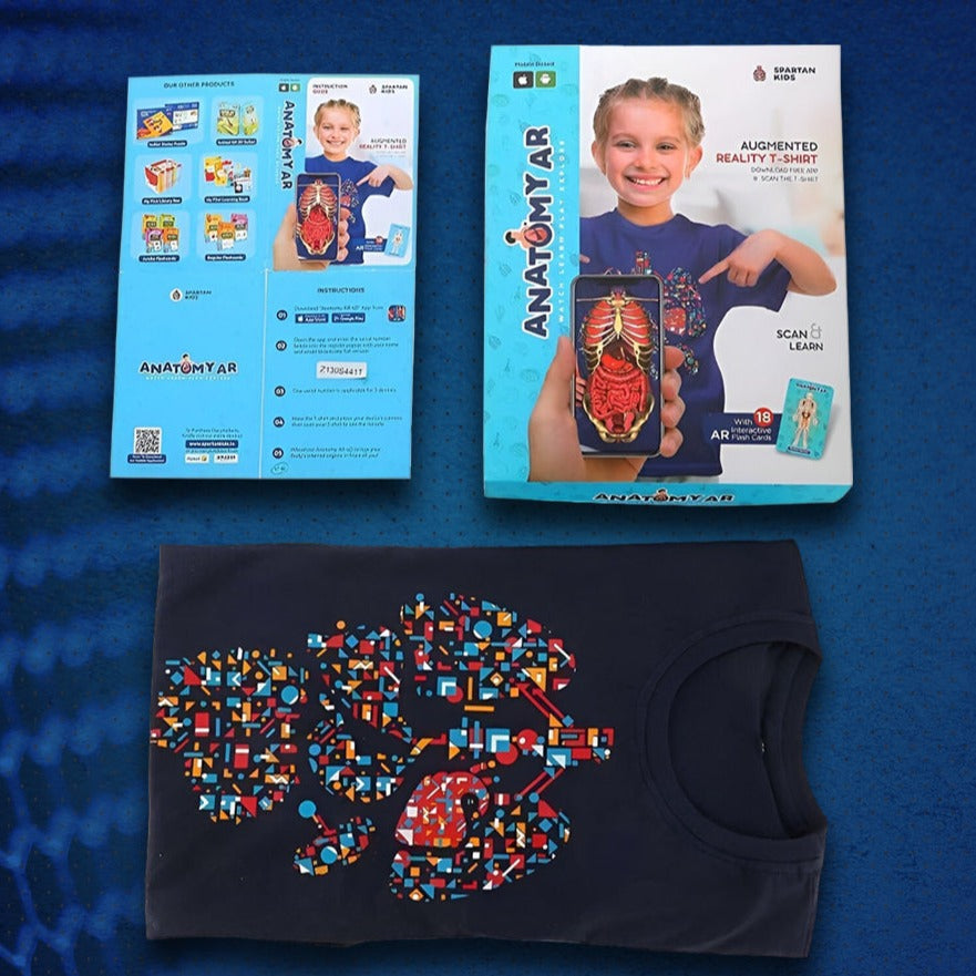 ✨Educational Anatomy AR 4D -Virtual T-Shirt