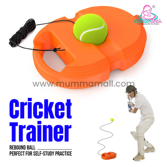 🏏Cricket Trainer Rebound Ball || Self  Cricket Practice Training Tool for Adults & Kids