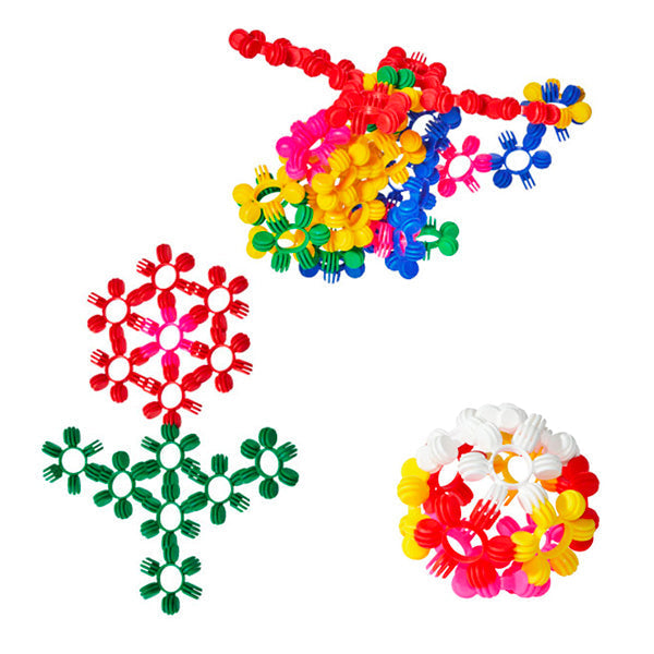 🌈Colorful Interlocking Construction Star Block (Pack Of 50)