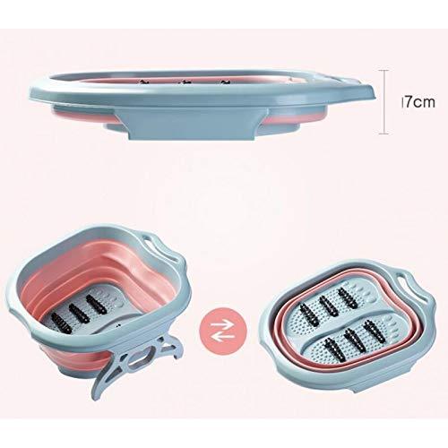 Foldable Plastic Pedicure Spa Bath for Soaking Feet and Foot Spa Treatments