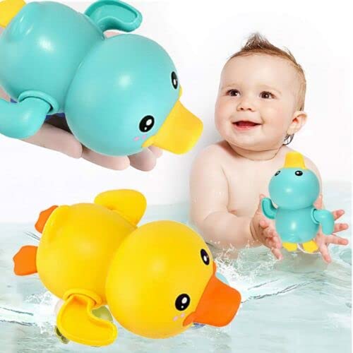 Floating Wind-up Ducks bath Toys for little kids