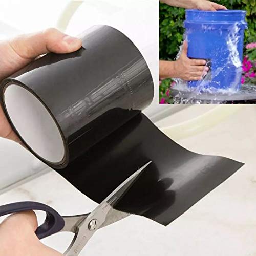 Flex Super Strong Rubberized Waterproof Tape ( 4" Wide x 5 Feet Long )