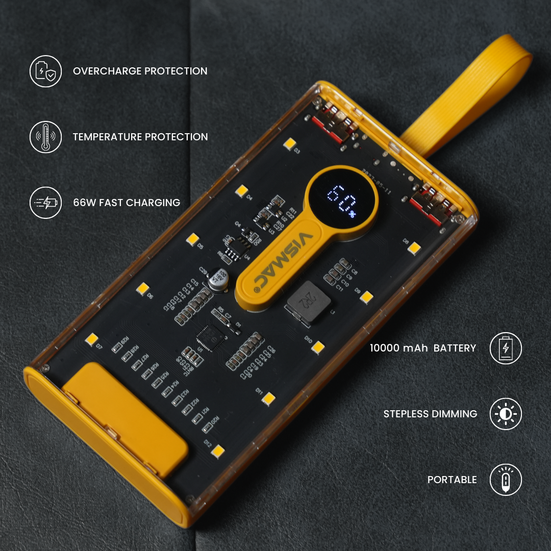 10,000 mAh Power Bank + Powerflex 4-in-1 Cable