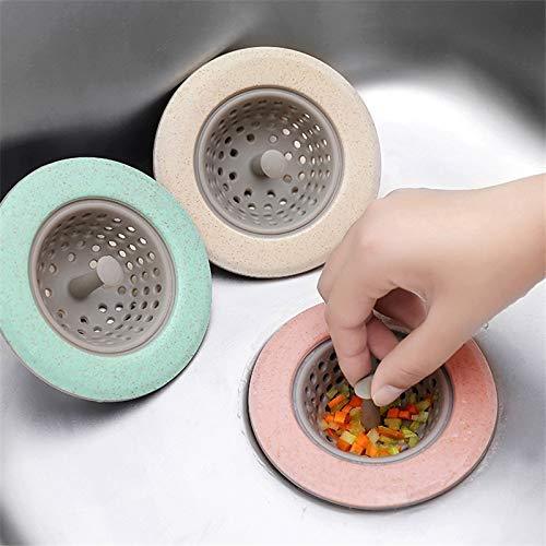 Silicone Sink Strainer Kitchen Drain Basin Basket Filter Stopper Sink Drainer