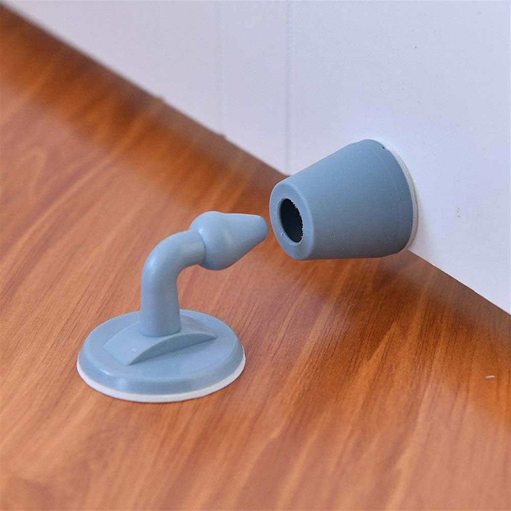 Double-Sided Self Adhesive Silicone Door Stopper (Pack of 1)