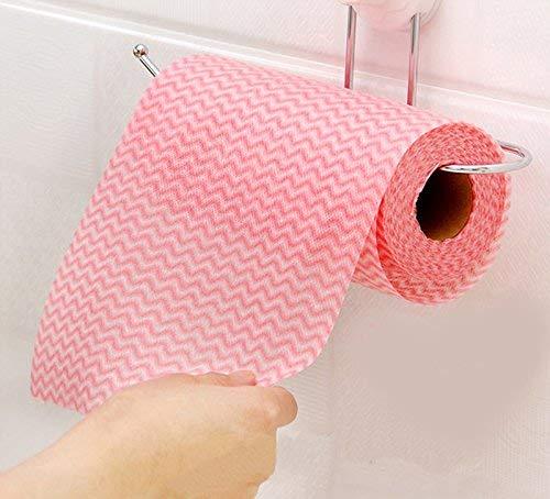 Kitchen Reusable Super Absorbent Cleaning Wipes Towel Roll