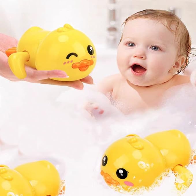 Floating Wind-up Ducks bath Toys for little kids