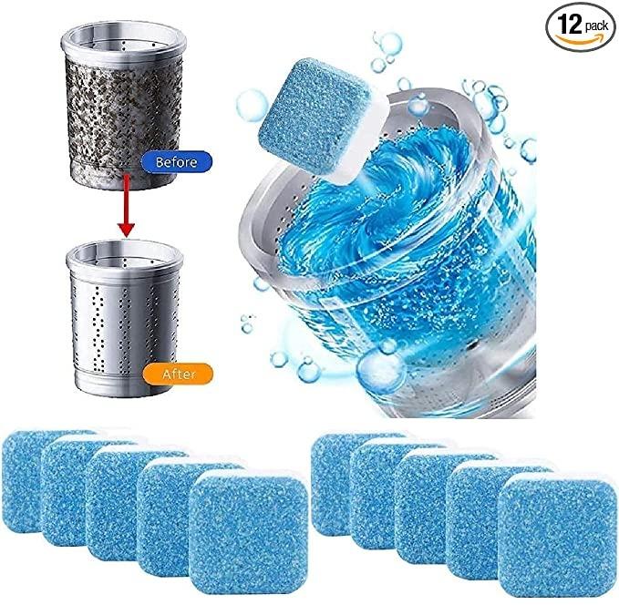 Cleaner Tablets for Washing Machine (Pack of 12)