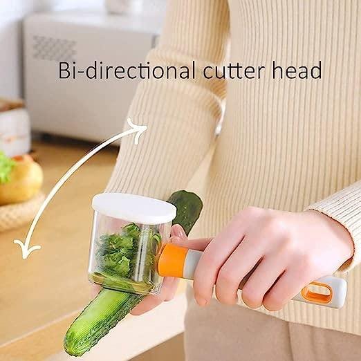 Storage Peeler, Peeler with Trash Can, Hand Peeler for Fruit and Vegetables Collects Cup Peeler Shredder Peeler Slicer