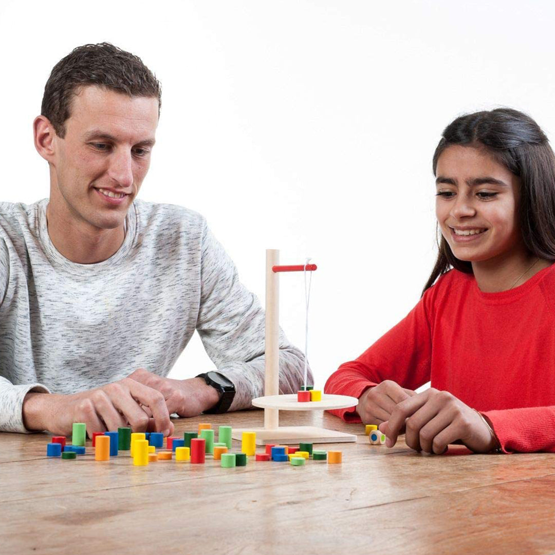 ✨Wooden Balance Toy || Building Blocks Table🙌