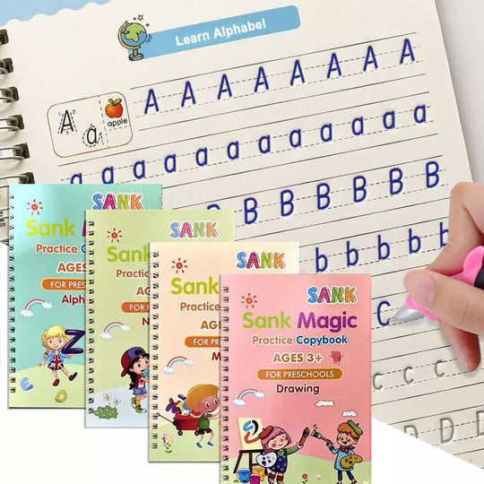 💥Magic Practice Book 📚 💯Change Your Kids HAND WRITING😯