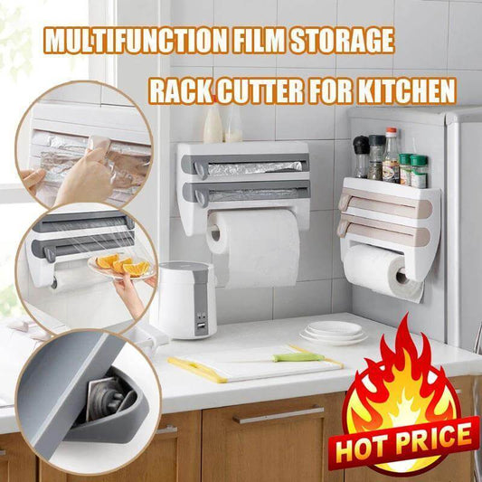 Kitchen Triple Tissue Paper & Foil Dispenser Holder