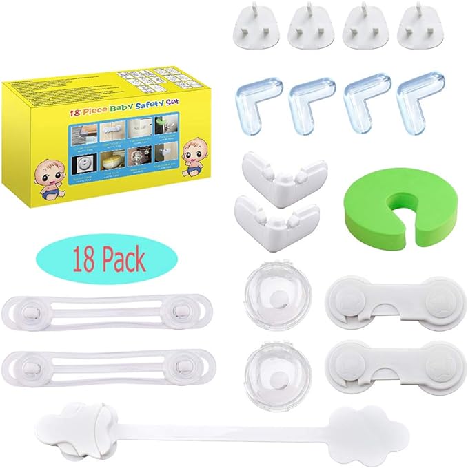 👶Child Safety Lock Kit (pack of 18 pcs)