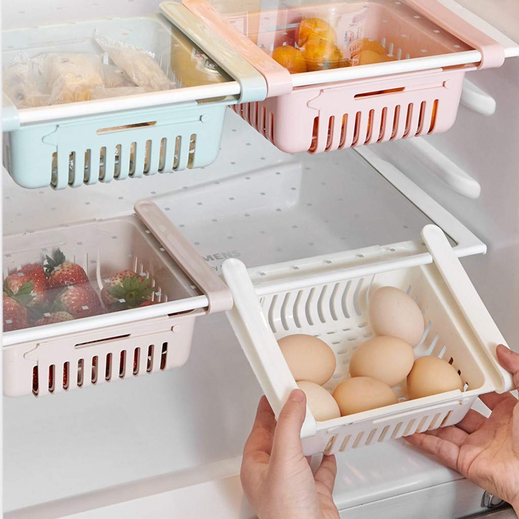 Fridge Rack - Multipurpose Fridge Storage Rack ( Pack of 4 )