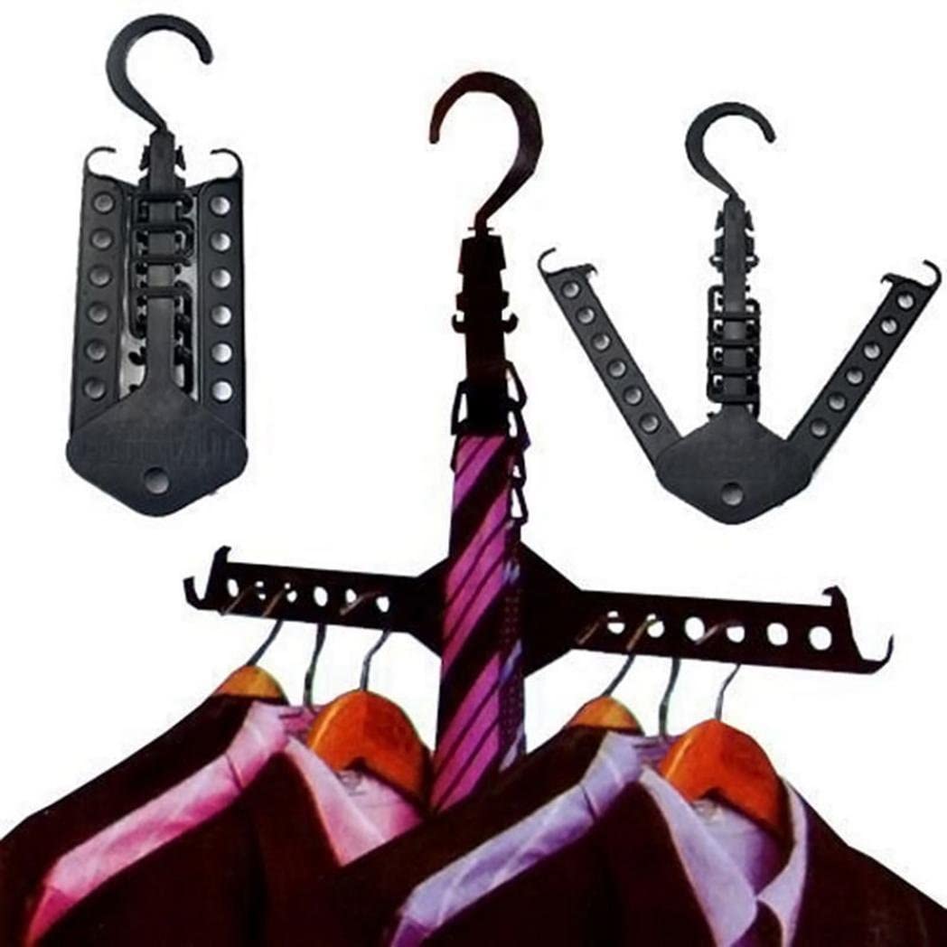 Multifunctional Space Saving Folding Drying Hangers