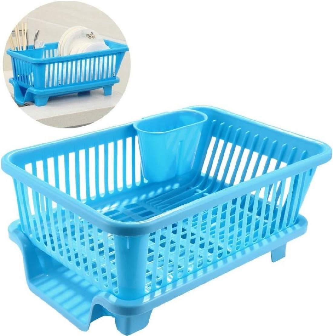 Kitchen Rack- 3-in-1 Kitchen Sink Cutlery Drying Racks