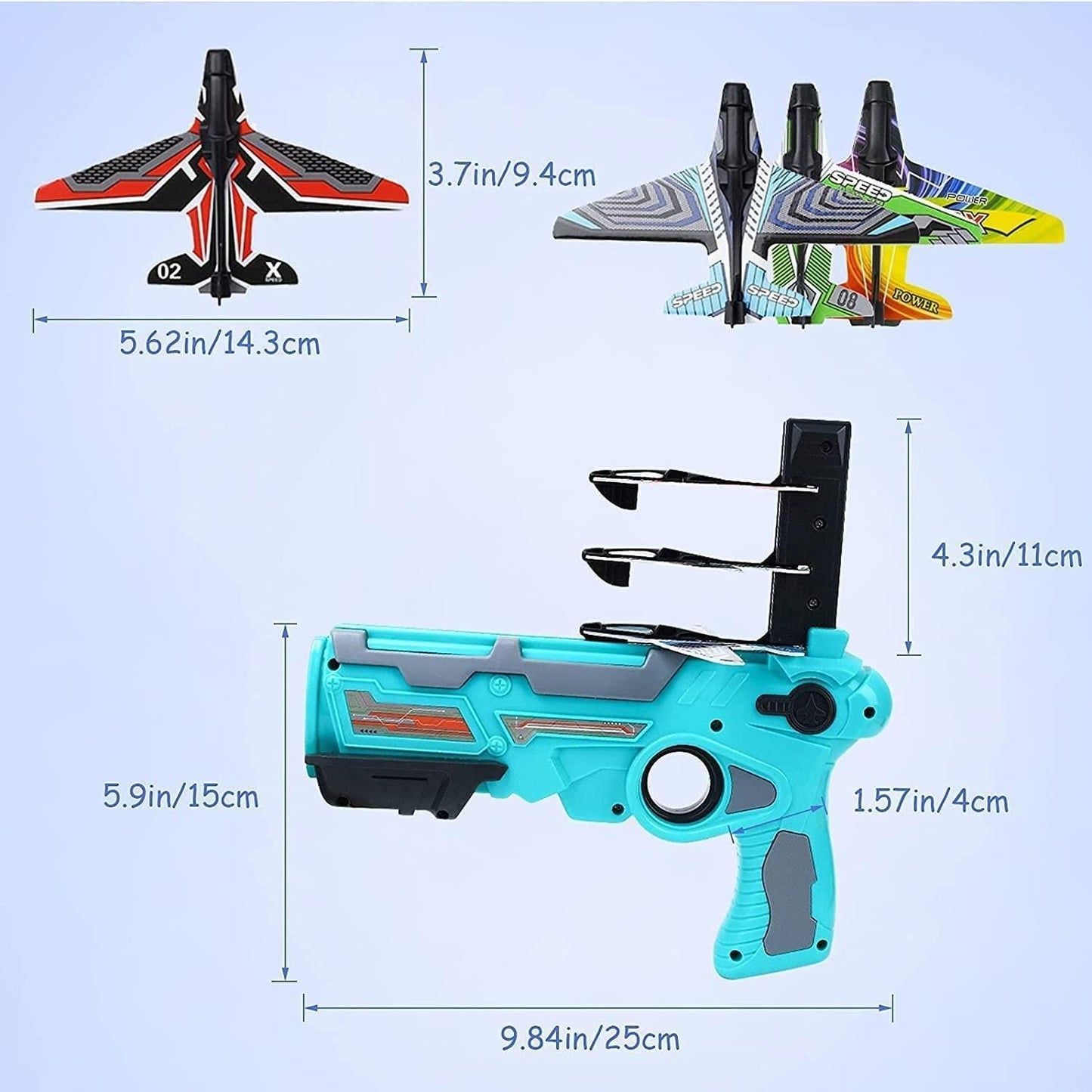 Airplane Launcher Gun Toy for Kids