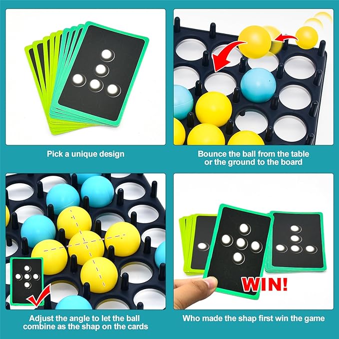 🔥Bounce Ball Game || Interactive Toy for Kids, Couples , Family👨‍👩‍👦‍👦