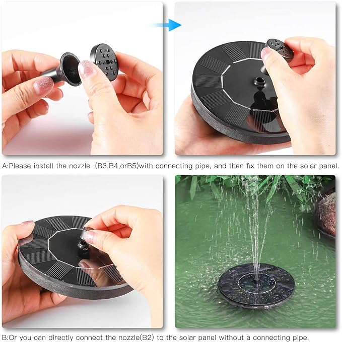 Solar Power Floating Water Pump  for Garden Outdoor