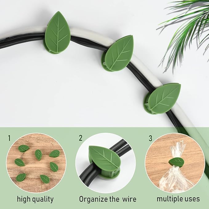 🌱Plant Climbing Wall Fixture Clips || Plant Support Clips🌿 BUY 30 & GET 30 FREE || 60 PCS