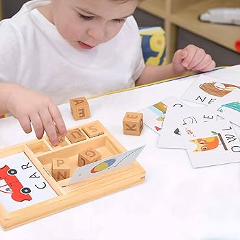 ✨Wooden Spelling Game || Educational Puzzle Toy🧩