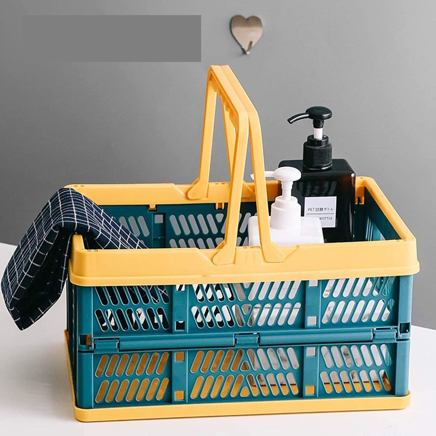 Multipurpose Collapsible Foldable Shopping Basket