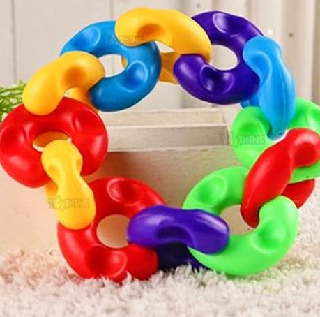 💫Chain Links game For Kids(100 Colorful Pcs)🎨