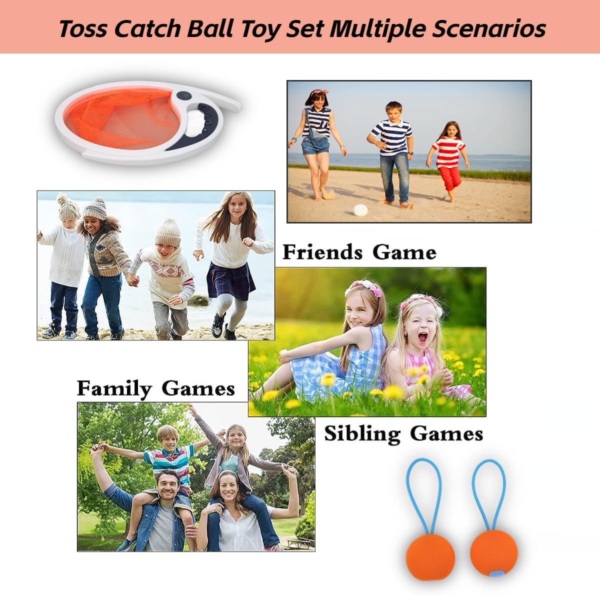 Outdoor Catching Ball Games-Catching & Throwing Game