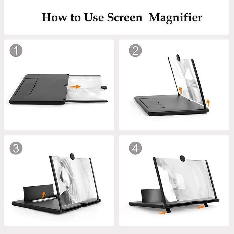 Screen Magnifier-Screen Expanders 3D HD New Phone Holder for Smartphones