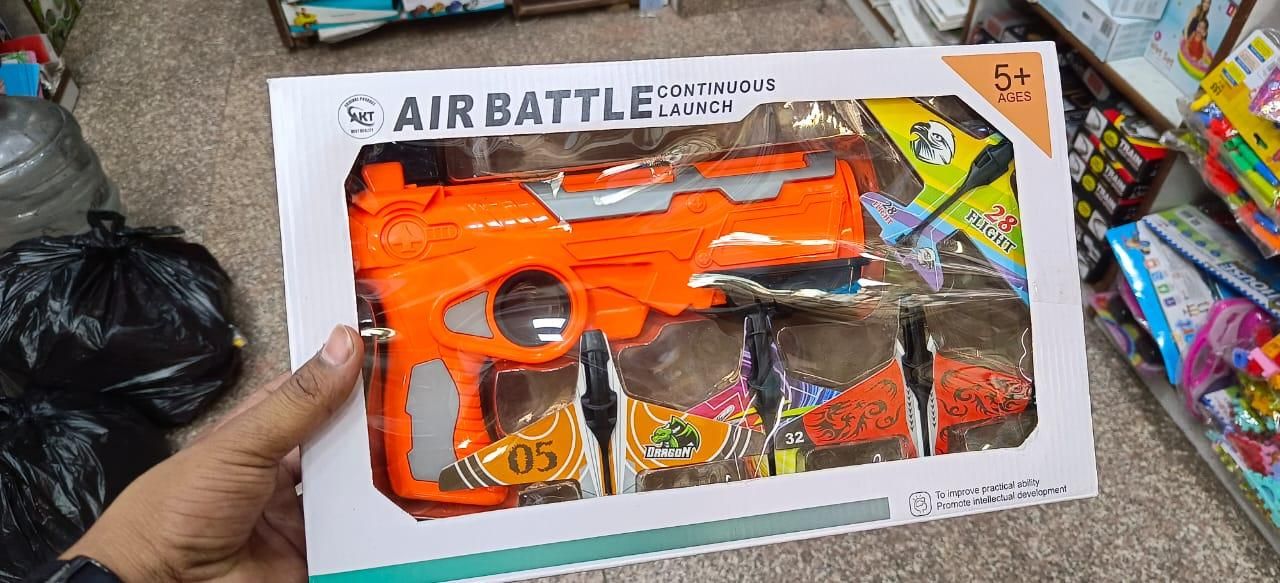 Airplane Launcher Gun Toy for Kids