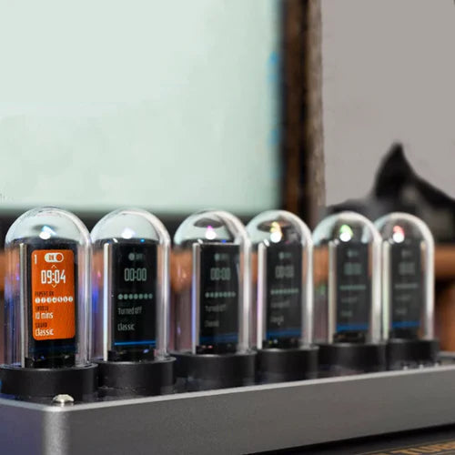 Fawes IPS Nixie Tubes Digital Table Clock