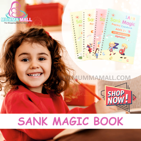 ✨Magic Practice Copybook📚With FREE Magic Water Book😯 (Buy 1 book get 4 Book FREE)💯