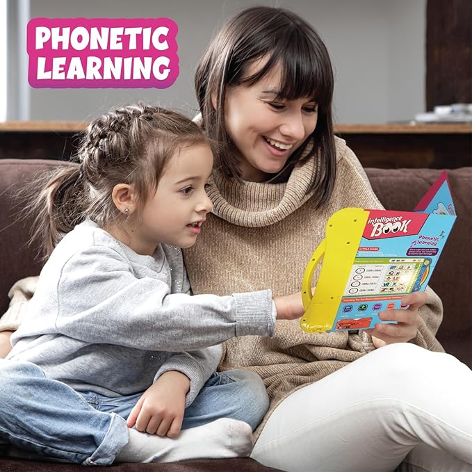 📕Intelligence Book ||  Musical Educational Phonetic Learning Book 3 + Year Kids