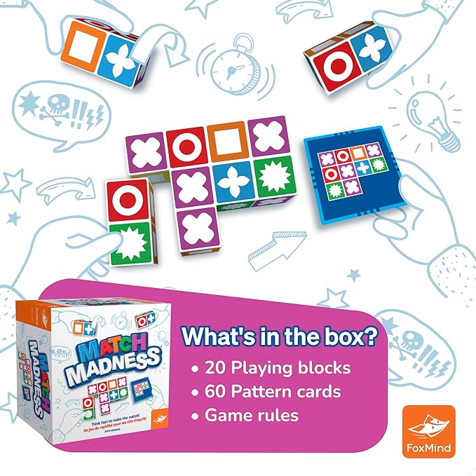 💥Match Madness Board Game || Fun Games for Kids, Family & Adults🙌