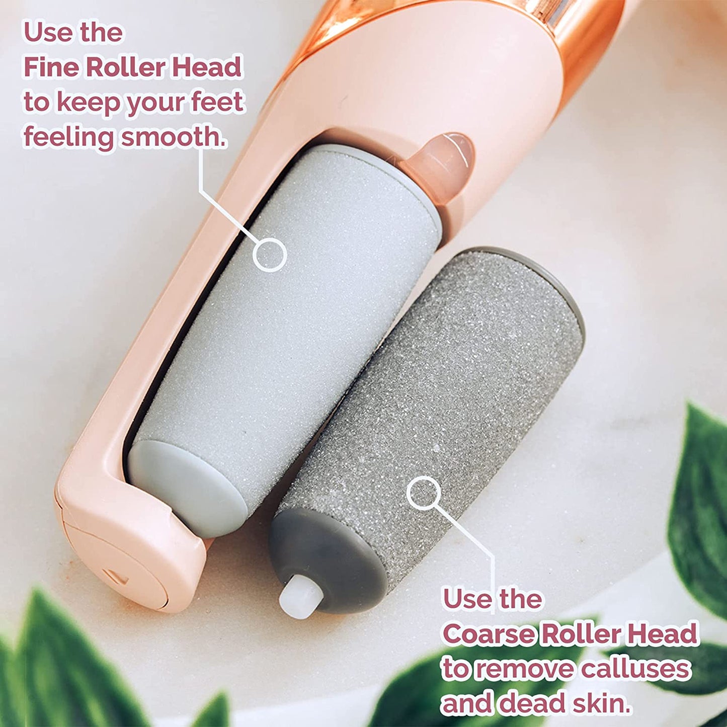 Rechargeable Electric Pedicure Tool for Smooth Feet: Dead Skin Remover & Cracked Heel Care