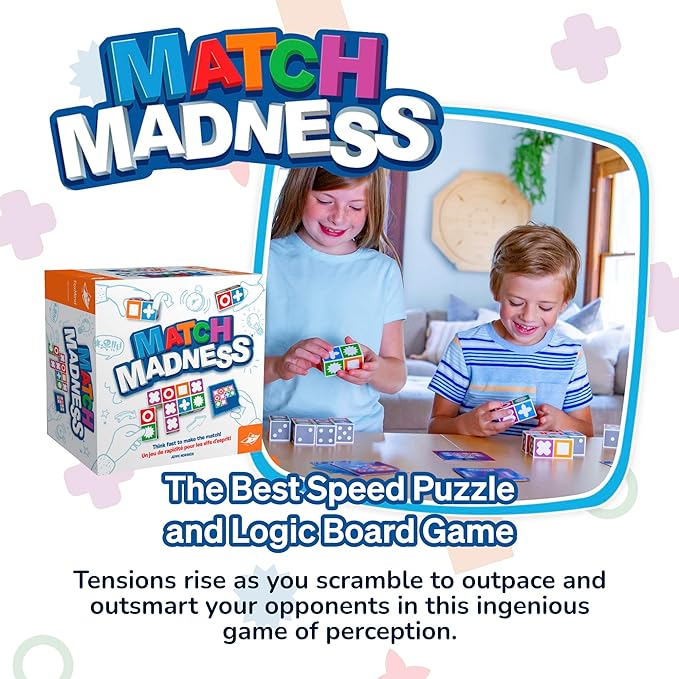 💥Match Madness Board Game || Fun Games for Kids, Family & Adults🙌