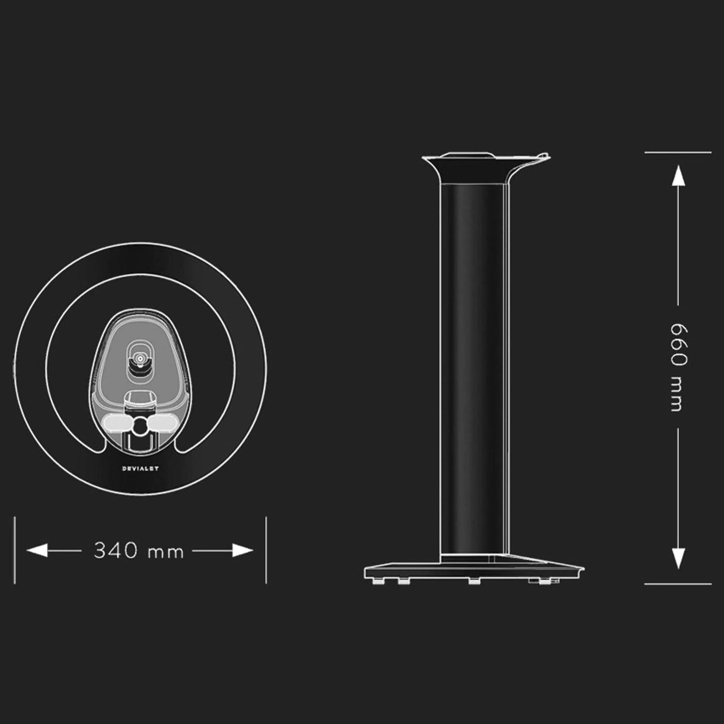 Devialet Tree Stand ( For Phantom 1 )