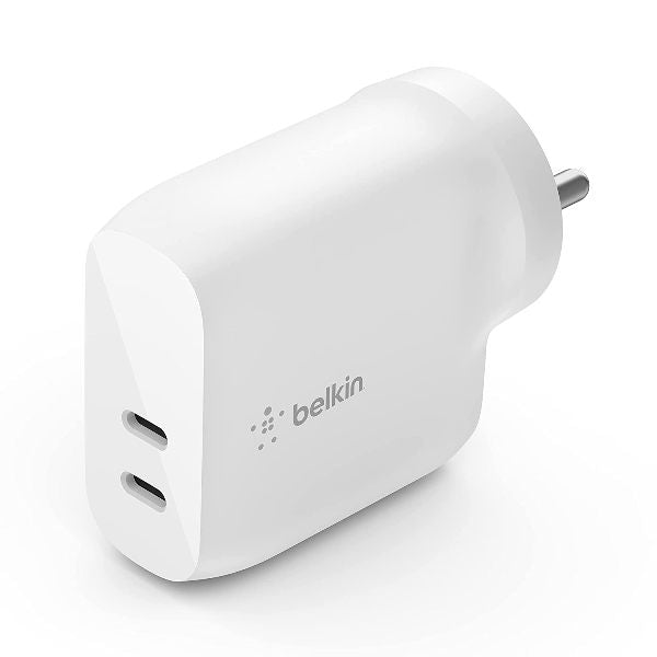 Belkin Boost Dual Wall Fast Charger 40W