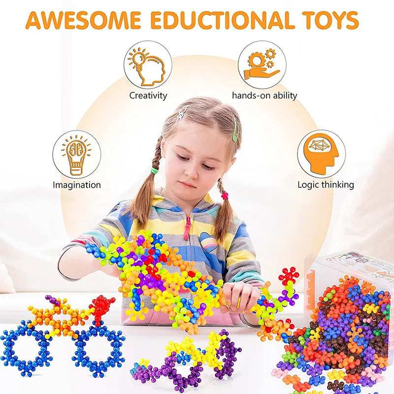 ✨Creative Star Block For Kids || Mind Development Toys 😍 (BUY 50 & GET 50 FREE)