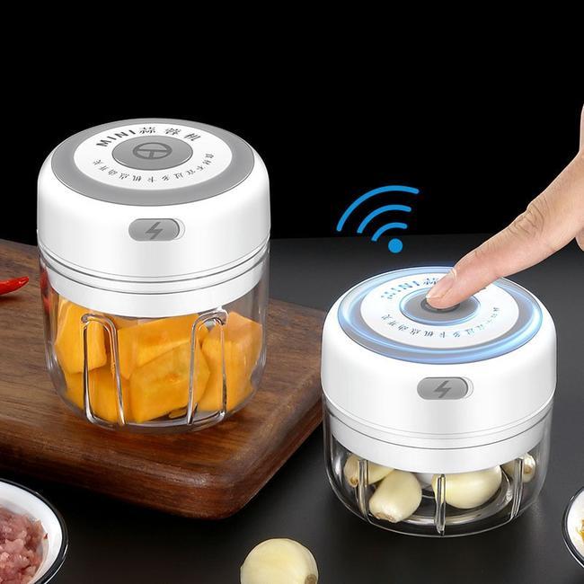 Cordless Palm sized Lovely Mini Food Chopper for Garlic