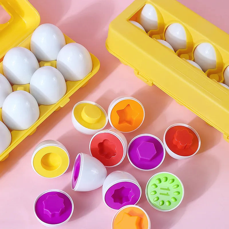 🐣Kids Eggs Toy || Educational Color Sorting Toys