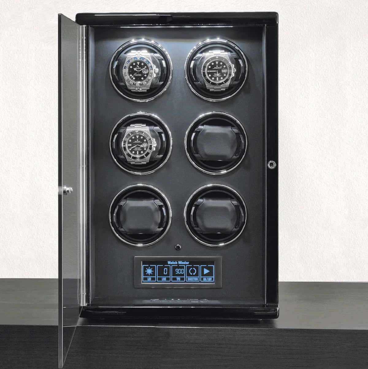 Fawes Automatic Watch Winder with LCD Screen X32