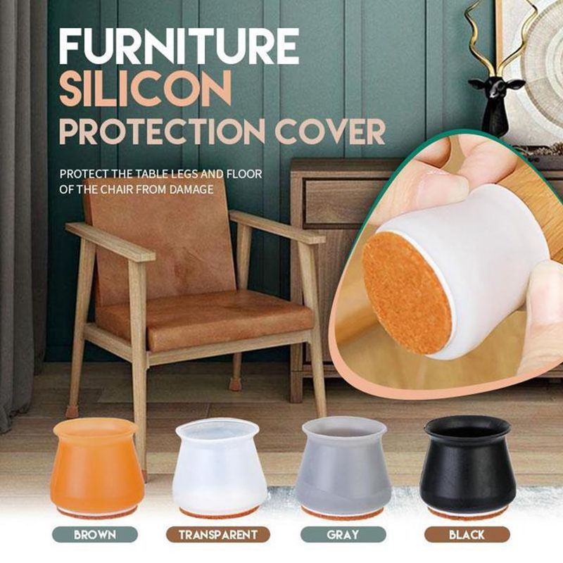 New Style Furniture Silicone Protection Cover pack of 8