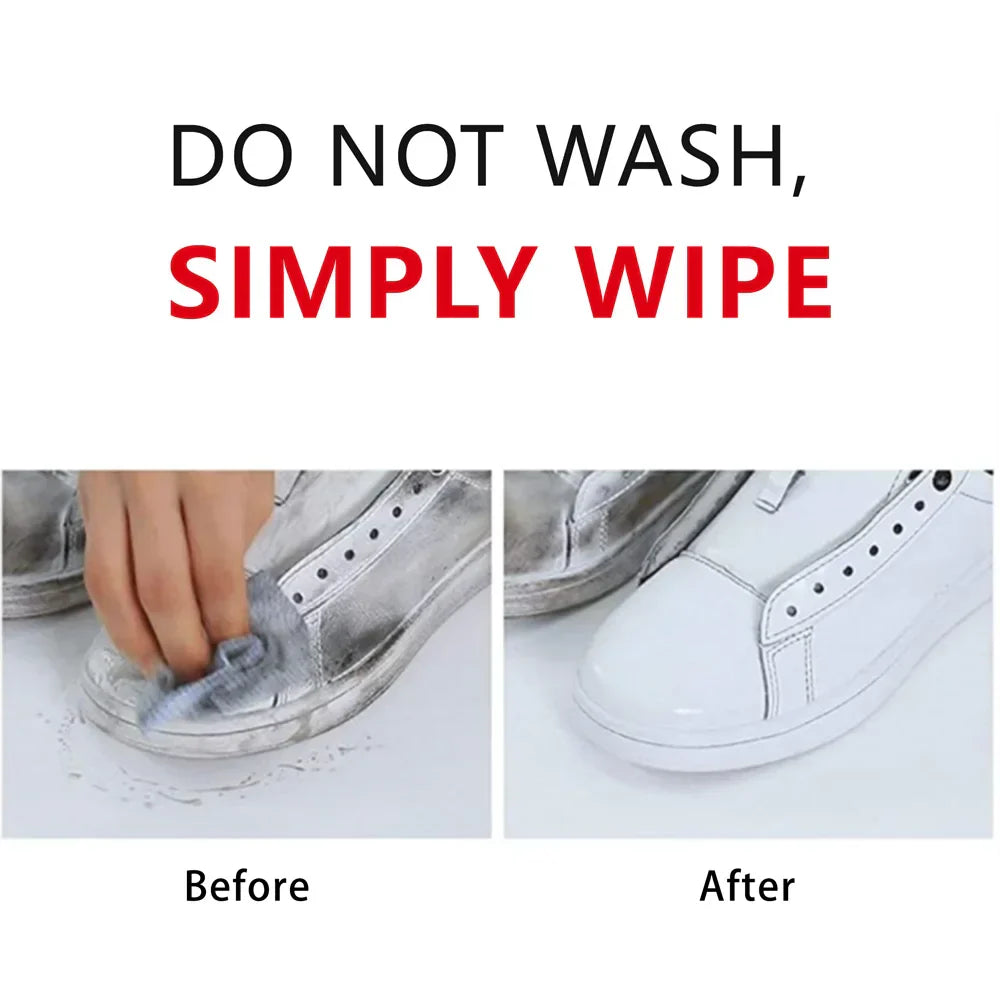 Wet Wipes for Shoe-for Cleaning & Whitening Soles (pack of 10)