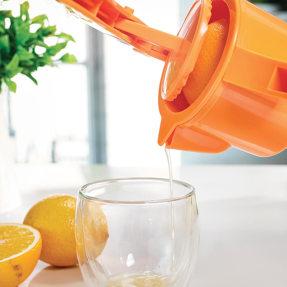 2 in 1 Lemon Squeezer Manual Hand Squeeze Tool and Juicer